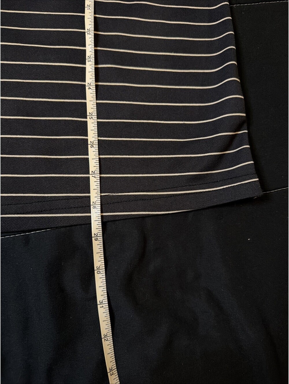 Polyester blend striped polo shirt, Real Essentials, men's casual wear - Picture 5 of 5